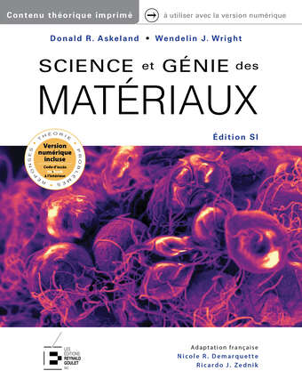 Science et génie des matériaux, édition SI Science et génie des matériaux, édition SI
