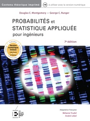 Probabilités et statistique appliquée pour ingénieurs, 7e édition